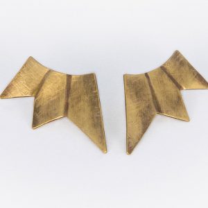 Pendientes Bat hecho por Diurna Metal Jewelry